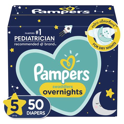 pampers nighttime diapers size 5|More.